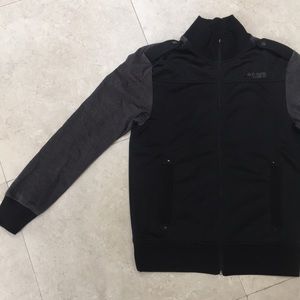 G by guess track suit jacket, size medium black. M